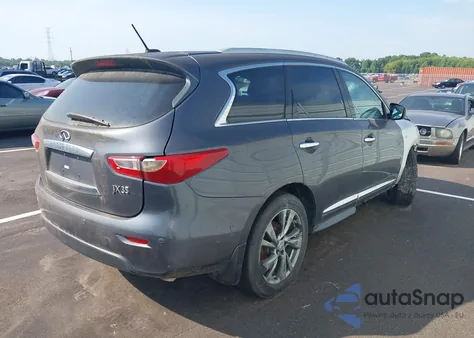 2013 Infiniti Jx35 z USA, uszkodzony, nr VIN 5N1AL0MNXDC304888